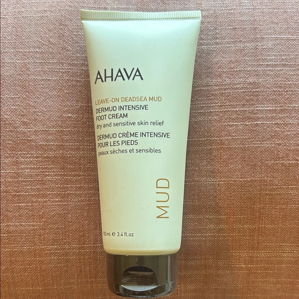 AHAVA Dermud Intensive Foot Cream | 3.4 oz | New